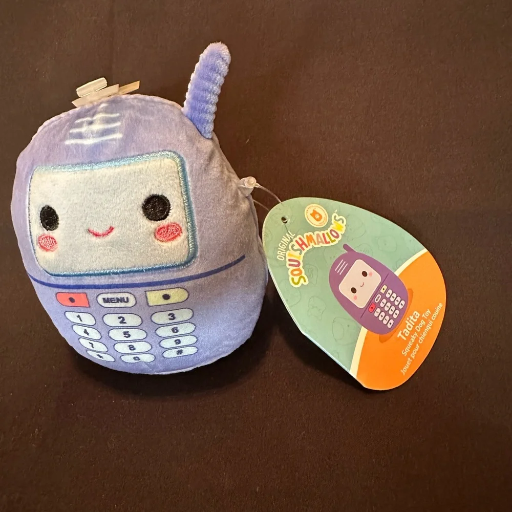 Squishmallows Plush Dog Toy and Pot Holders Gift Set